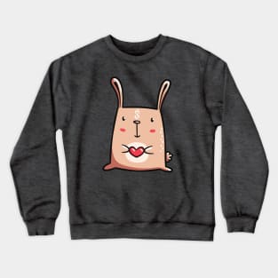 Bunny with Heart Crewneck Sweatshirt